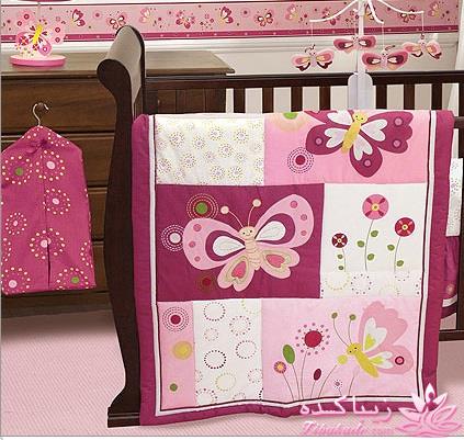 دوخت و تيكه دوزي سرويس خواب براي ني ني هاي خوشگل